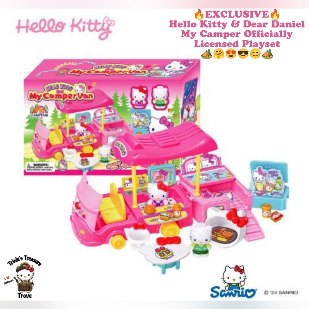 EXCLUSIVE - Hello Kitty & Dear Daniel Officially Licensed My Camper Playset